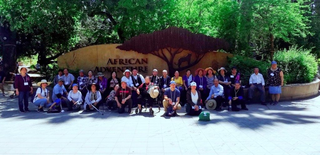 Photo of Hmong Elders Visiting the Zoo
